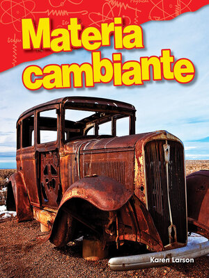 cover image of Materia cambiante